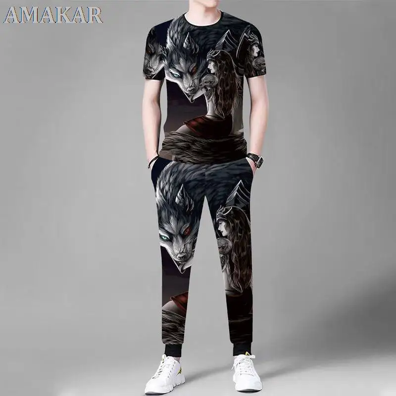 Web celebrity two-piece man short sleeve shorts in summer ice silk T-shirt thin big yards leisure suit
Web celebrity two-piece man short sleeve shorts in summer ice silk T-shirt thin big yards leisure suit