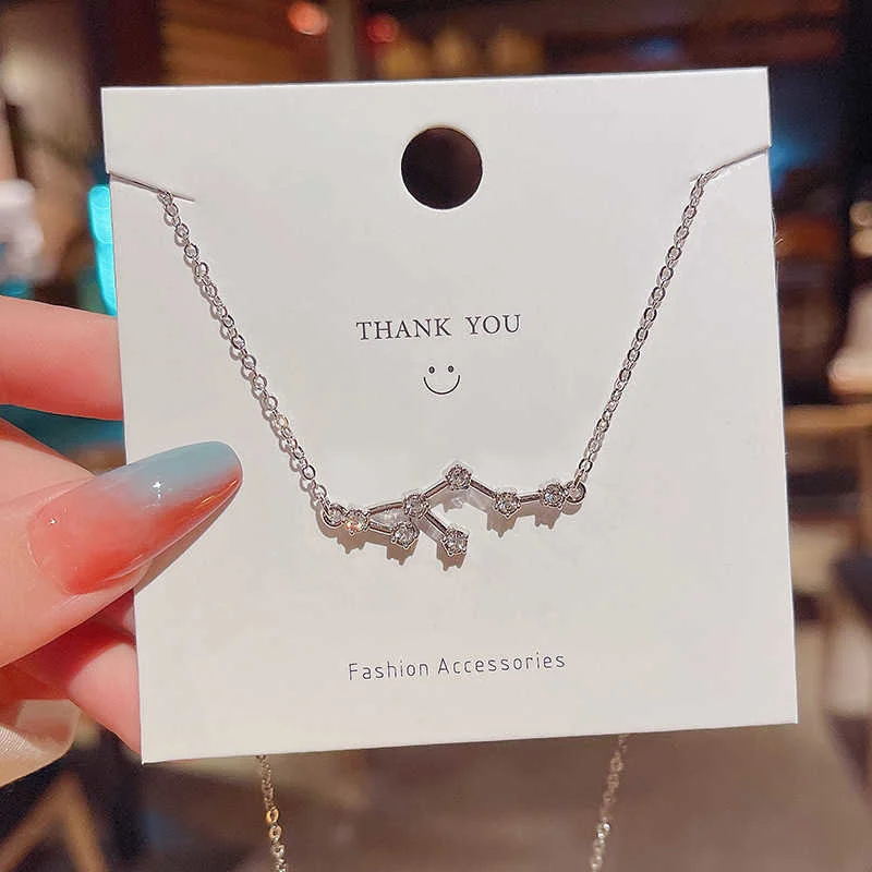 Recommend Jewelry Vintage Designer Constellations Titanium Steel Women's Design Clavicle Female Necklace Party Necklace
Recommend Jewelry Vintage Designer Constellations Titanium Steel Women's Design Clavicle Female Necklace Party Necklace