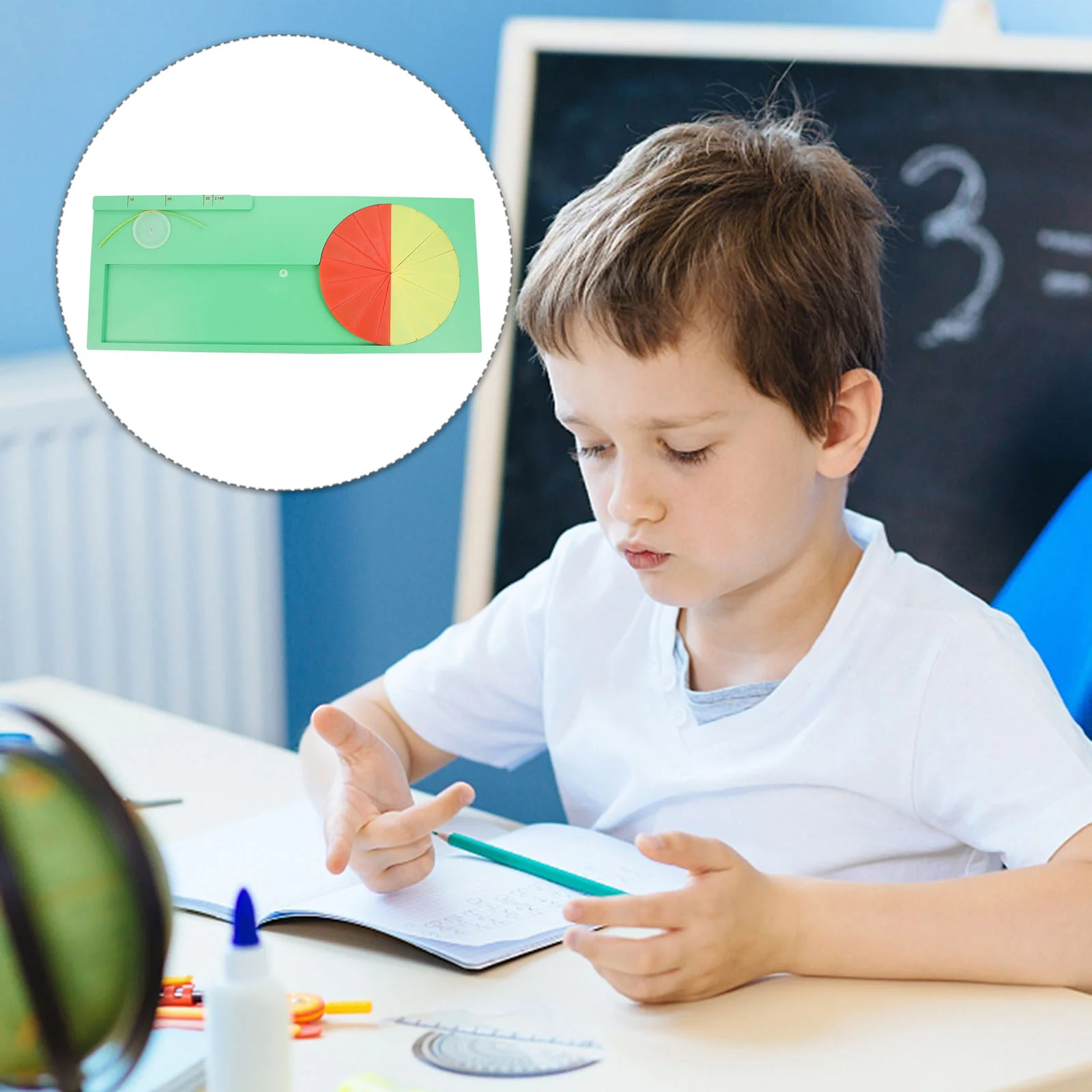 1pc Circular Area PI Demonstrator Math Formula Demonstrator Model for Math Teaching
1pc Circular Area PI Demonstrator Math Formula Demonstrator Model for Math Teaching