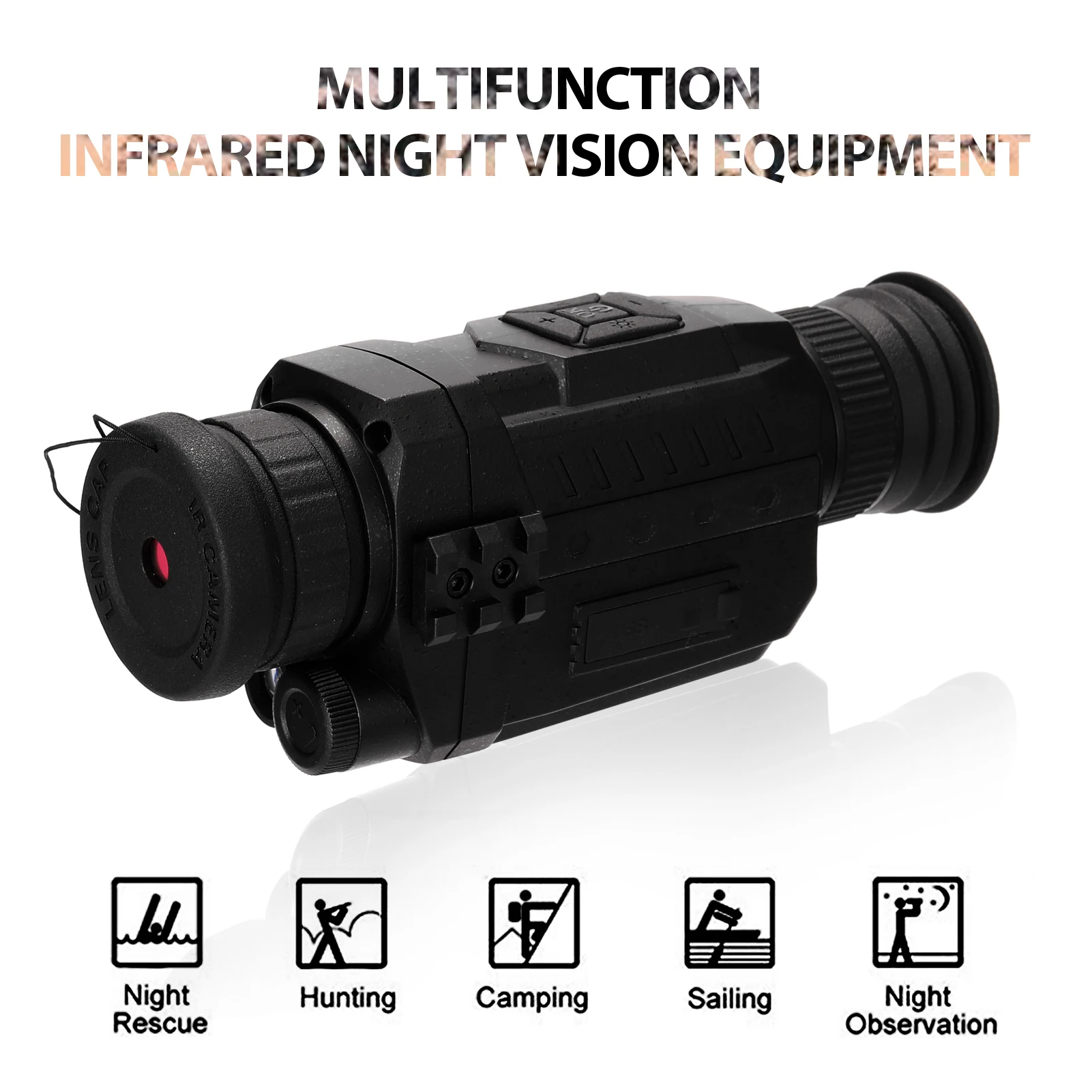 NV0535 Digital Night-Vision Device Infrared Monocular Night-Vision Device Boating Monitor Hunt Outdoor Boating Night Dual-use
NV0535 Digital Night-Vision Device Infrared Monocular Night-Vision Device Boating Monitor Hunt Outdoor Boating Night Dual-use