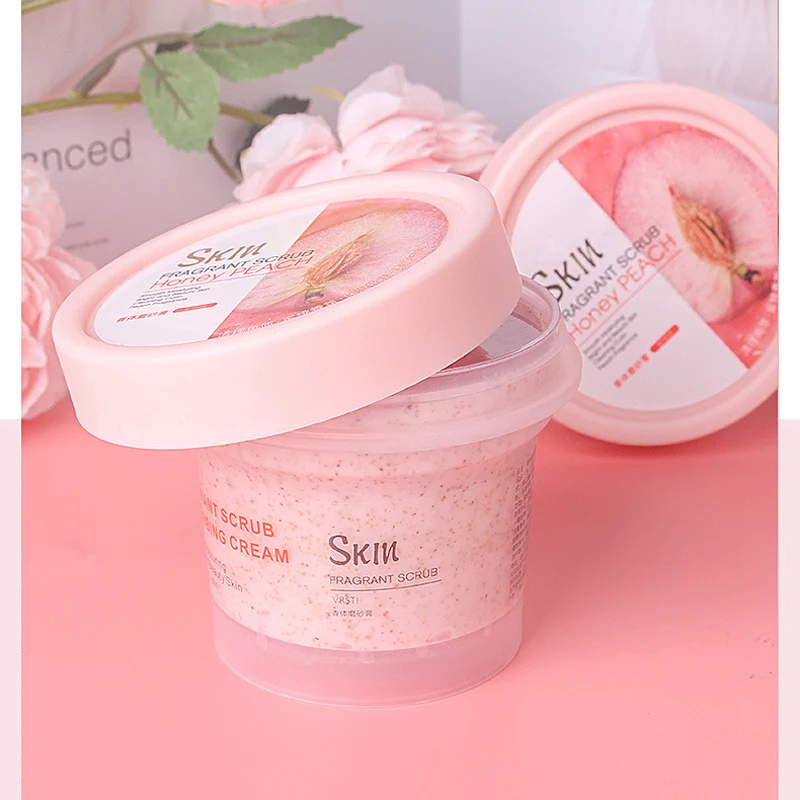 2021 New Bath Peach Body Scrub Arenaceous Cream Deep Clean Skin Care Repair Pore Whitening
2021 New Bath Peach Body Scrub Arenaceous Cream Deep Clean Skin Care Repair Pore Whitening