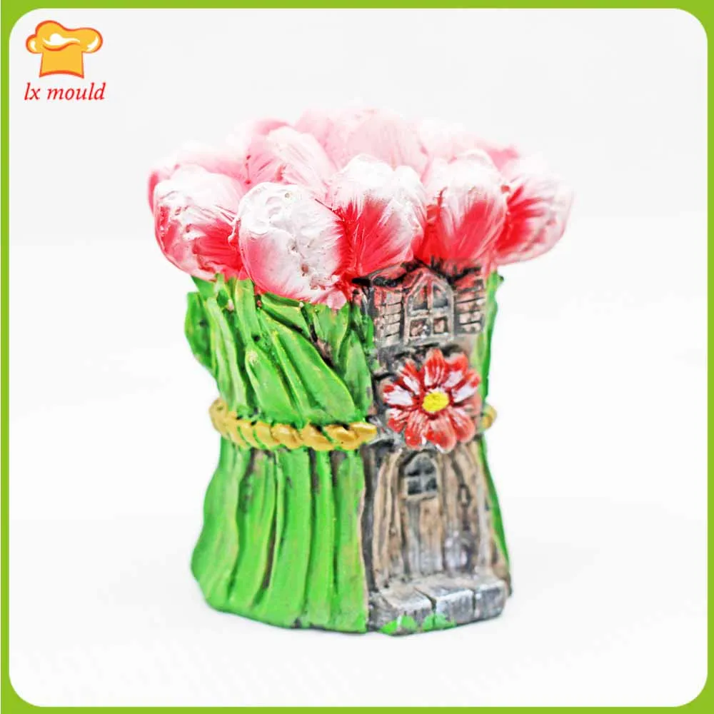 2021 New Bouquet Candle Molds Tulip Bouquet Flower Silicone Mould Soap Aromatherapy Making Mold
2021 New Bouquet Candle Molds Tulip Bouquet Flower Silicone Mould Soap Aromatherapy Making Mold