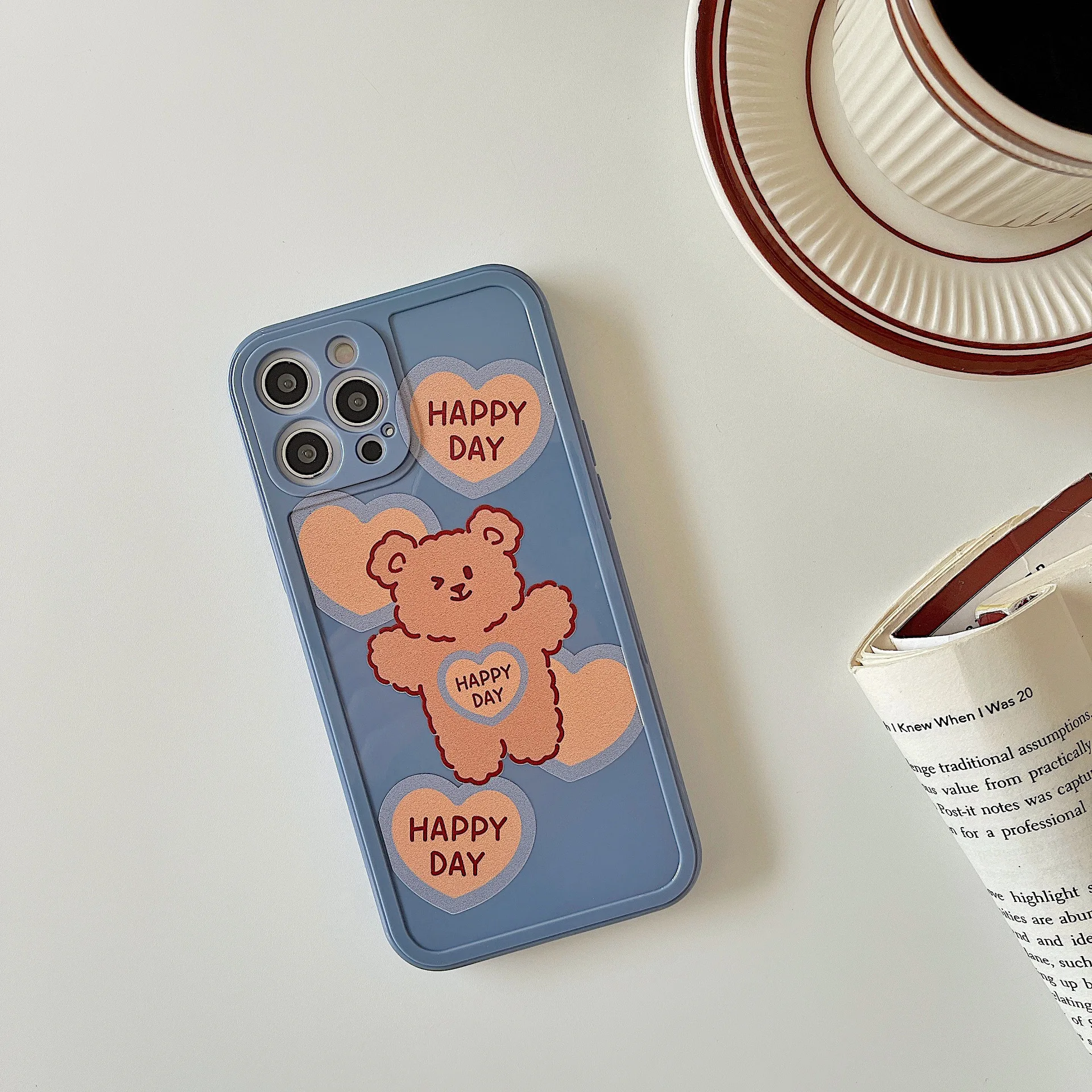 Blue Cartoon Bear Phone Case For iPhone 12 Mini 11 Pro Max XS XR 7 8 Plus X Shockproof Designer Creative TPU Soft Back Cover
Blue Cartoon Bear Phone Case For iPhone 12 Mini 11 Pro Max XS XR 7 8 Plus X Shockproof Designer Creative TPU Soft Back Cover