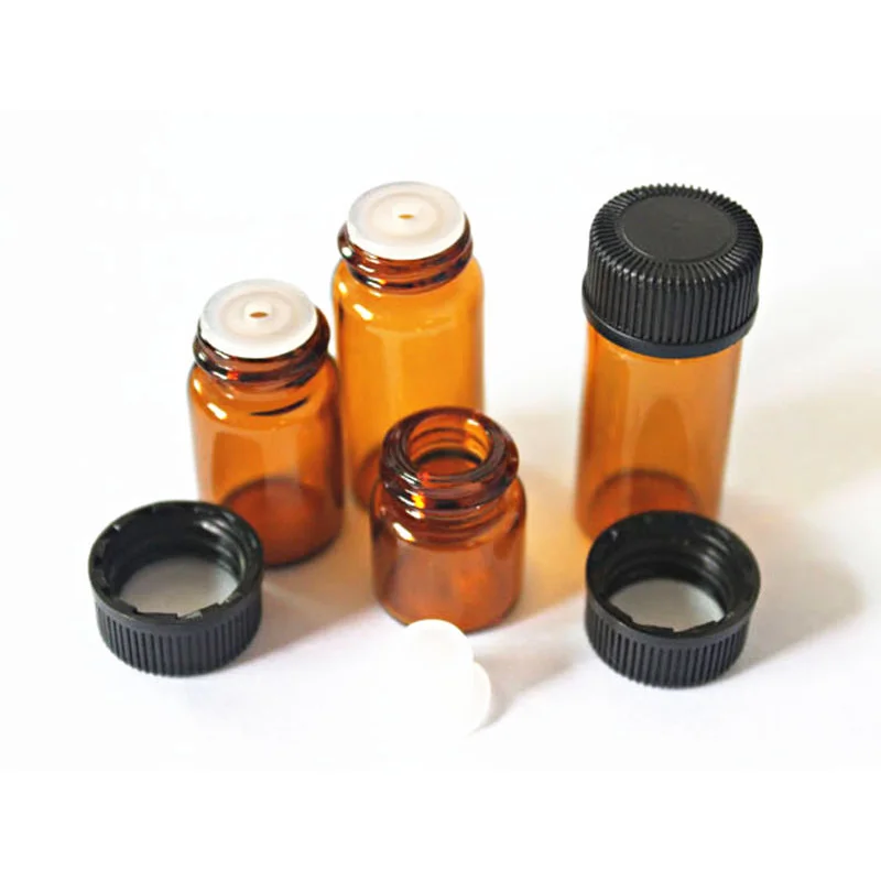 50pcs 1ml 2ml 3ml 5ml Amber Glass Bottle Drams Vial withPlastic Lid Insert Essential Oil Glass Vials Sample Bottle
50pcs 1ml 2ml 3ml 5ml Amber Glass Bottle Drams Vial withPlastic Lid Insert Essential Oil Glass Vials Sample Bottle