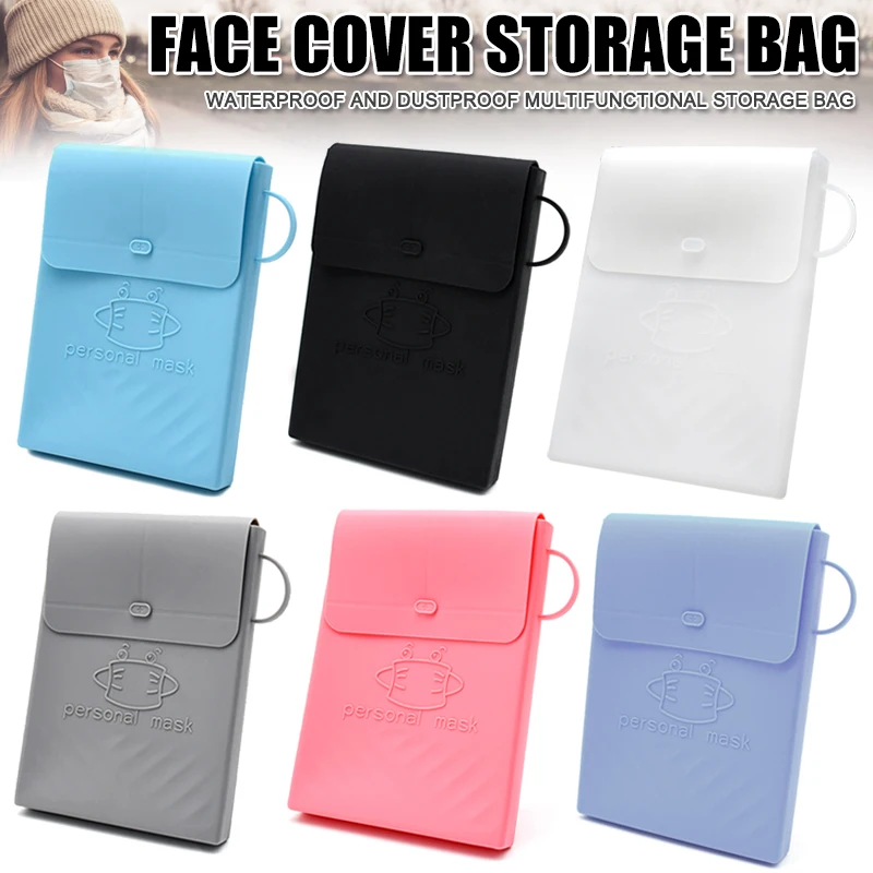 Silicone Mask Storage Bag Multi-Function Waterproof and Dustproof Easy To Carry Storage Bag Box Clip Organizers Box New lpfk
Silicone Mask Storage Bag Multi-Function Waterproof and Dustproof Easy To Carry Storage Bag Box Clip Organizers Box New lpfk