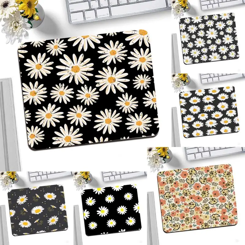 YNDFCNB Floral Daisy Durable Rubber Mouse Mat Pad Desktop Mousepad Gaming Small Mouse Pad 25X20CM Keyboard Mat
YNDFCNB Floral Daisy Durable Rubber Mouse Mat Pad Desktop Mousepad Gaming Small Mouse Pad 25X20CM Keyboard Mat