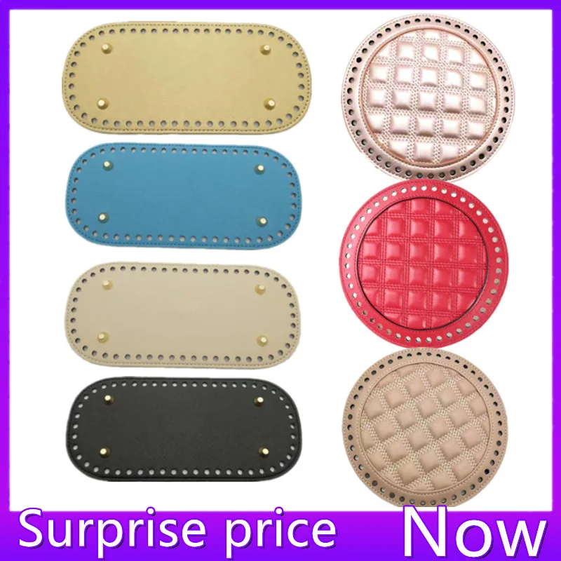Long Bag Bottom 2 Styles DIY Handmade Bag Accessorie With Holes For Knitting Handbag Women Shoulder Crossbody Bag Base Round
Long Bag Bottom 2 Styles DIY Handmade Bag Accessorie With Holes For Knitting Handbag Women Shoulder Crossbody Bag Base Round