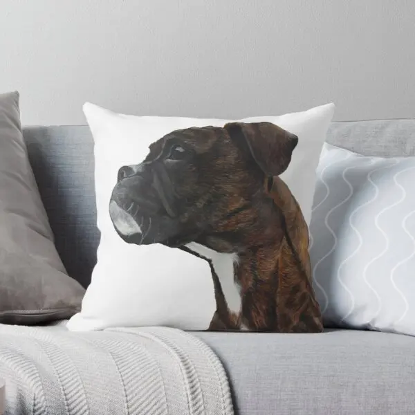 Brindle Boxer Soft Decorative Throw Pillow Cover for Home Pillows NOT Included
Brindle Boxer Soft Decorative Throw Pillow Cover for Home Pillows NOT Included