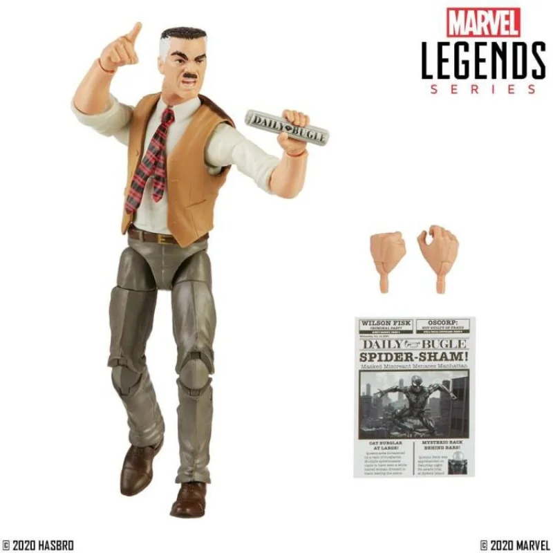 Hasbro Marvel Avengers Legends Retro Card Spiderman Jr. John Jonah Jameson Anti-Spider Squad Action Figure Model Adult Kids Toys
Hasbro Marvel Avengers Legends Retro Card Spiderman Jr. John Jonah Jameson Anti-Spider Squad Action Figure Model Adult Kids Toys