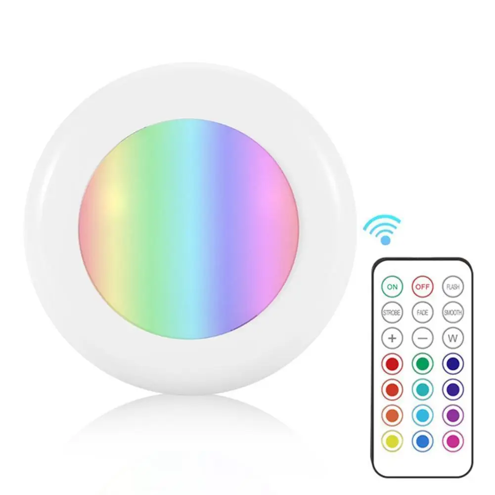 LED Puck Light Remote Control Dimmable Wireless Sensor Battery Operated Portable Kitchen Hallway Closet Cabinet Night Lamp
LED Puck Light Remote Control Dimmable Wireless Sensor Battery Operated Portable Kitchen Hallway Closet Cabinet Night Lamp