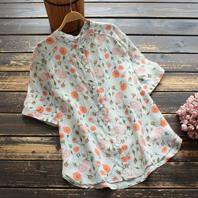 Блузка женская в полоску, с коротким рукавом, из 2021 хлопка
Блузка женская в полоску, с коротким рукавом, из 2021 хлопка