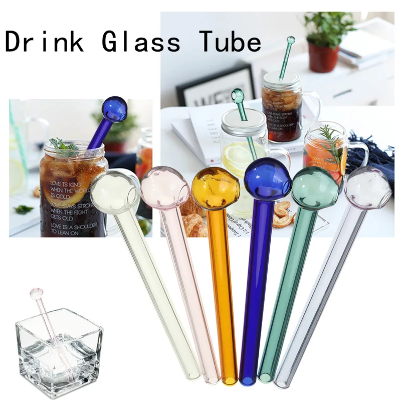 5/10/20PCS Handmade Colorful Round Glass Straw Round Create Head Wedding Party Straws Household Glass Straight Pipet Tubularis
5/10/20PCS Handmade Colorful Round Glass Straw Round Create Head Wedding Party Straws Household Glass Straight Pipet Tubularis