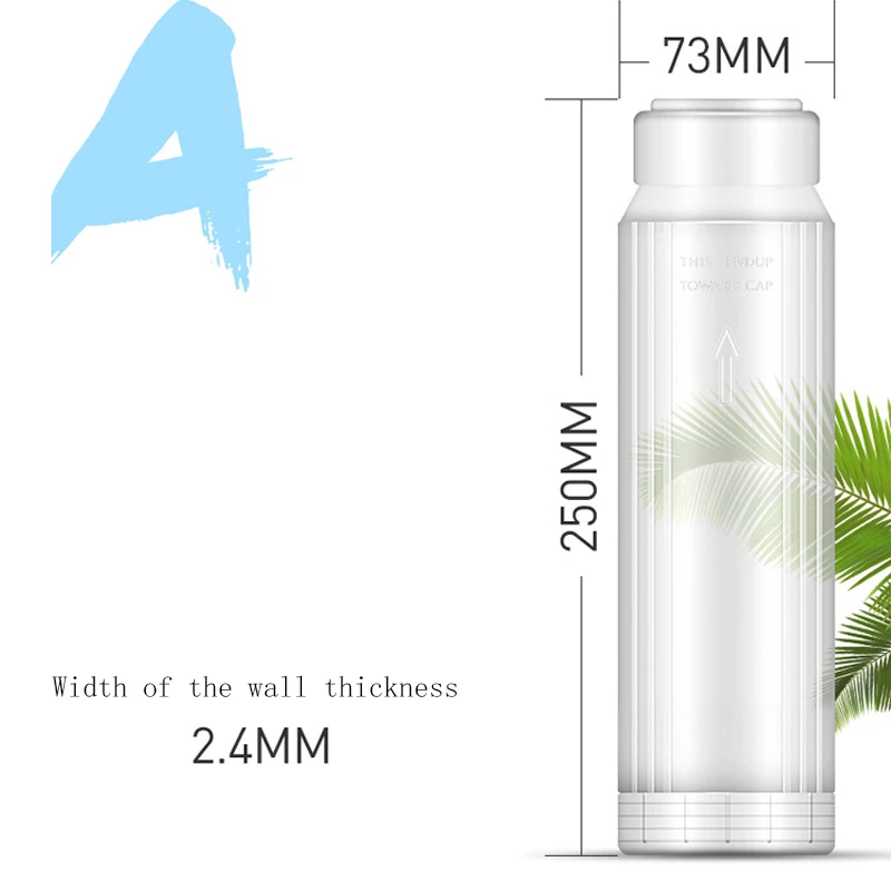 10 inch Water Filter Bottle 250mm Used For the Resin Chlorine Ball,Carbon Diy FreeShipping
10 inch Water Filter Bottle 250mm Used For the Resin Chlorine Ball,Carbon Diy FreeShipping