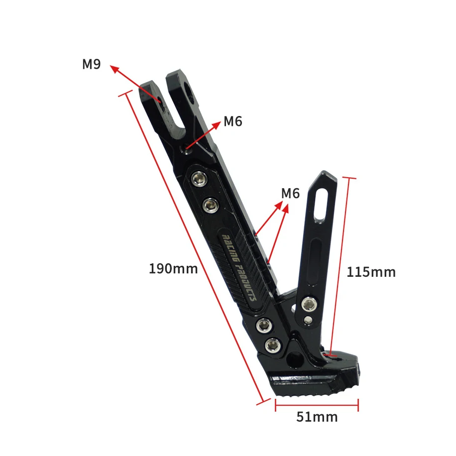 Adjustable CNC Metal Motorcycle Foot Kickstand Electrombile Kick Side Stand Durable Corrosion-resistant Support Bracket
Adjustable CNC Metal Motorcycle Foot Kickstand Electrombile Kick Side Stand Durable Corrosion-resistant Support Bracket