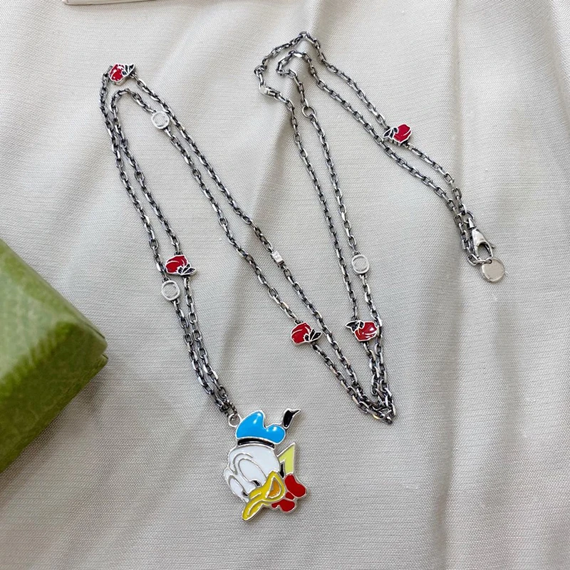 Ag925 Sterling Silver Necklace Pendant 1:1 Necklace Men And Women Couple Luxury Brand Limited Edition Retro Hip Hop Jewelry Gift
Ag925 Sterling Silver Necklace Pendant 1:1 Necklace Men And Women Couple Luxury Brand Limited Edition Retro Hip Hop Jewelry Gift