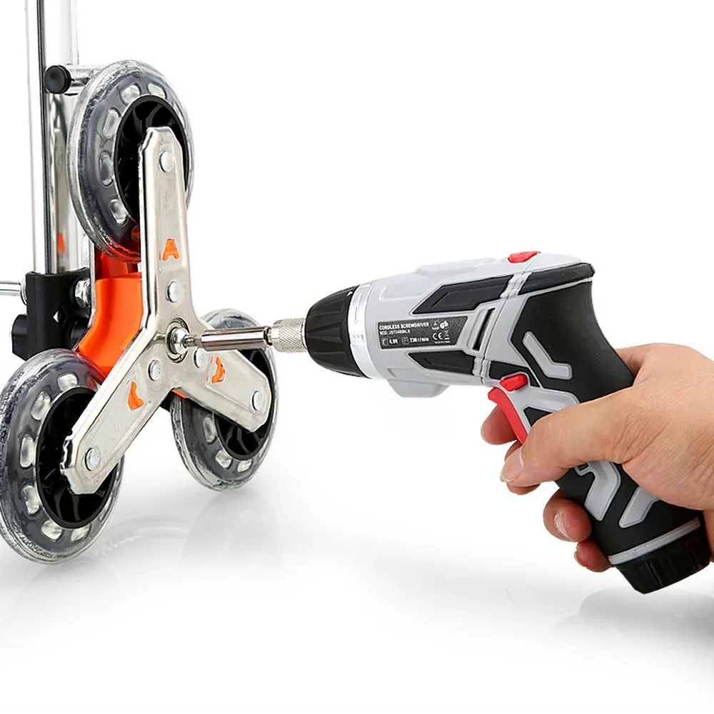 46pc/set 4.8V Cordless Electric Screwdriver Mini USB Rechargeable Battery Screwdriver Twistable Handle LED Torch DIY Power Tool
46pc/set 4.8V Cordless Electric Screwdriver Mini USB Rechargeable Battery Screwdriver Twistable Handle LED Torch DIY Power Tool