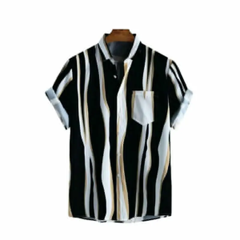Men ShirtsFashion Summer Men Clothing Striped Short Sleeve Shirts Buttons Pocket Summer Holiday Mens Tops M - 2XL
Men ShirtsFashion Summer Men Clothing Striped Short Sleeve Shirts Buttons Pocket Summer Holiday Mens Tops M - 2XL