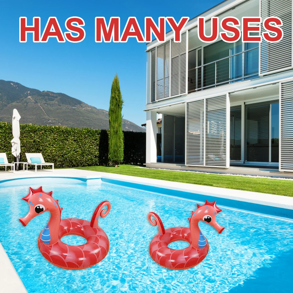 Red Seahorse Inflatable Swimming Pool Hippocampus Ring Beach Rescue Float PVC Lifebuoy Beach Bed for Adults Child Party Toys
Red Seahorse Inflatable Swimming Pool Hippocampus Ring Beach Rescue Float PVC Lifebuoy Beach Bed for Adults Child Party Toys