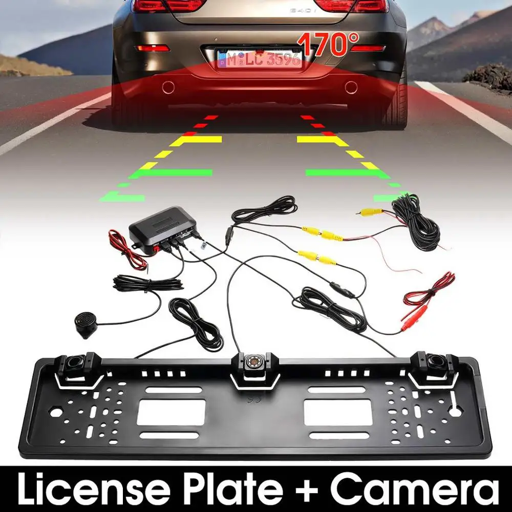 8LED Car Parking Back Off Sensor System Kit EU European German Russian License Number Plate Frame Holder Night Vision
8LED Car Parking Back Off Sensor System Kit EU European German Russian License Number Plate Frame Holder Night Vision