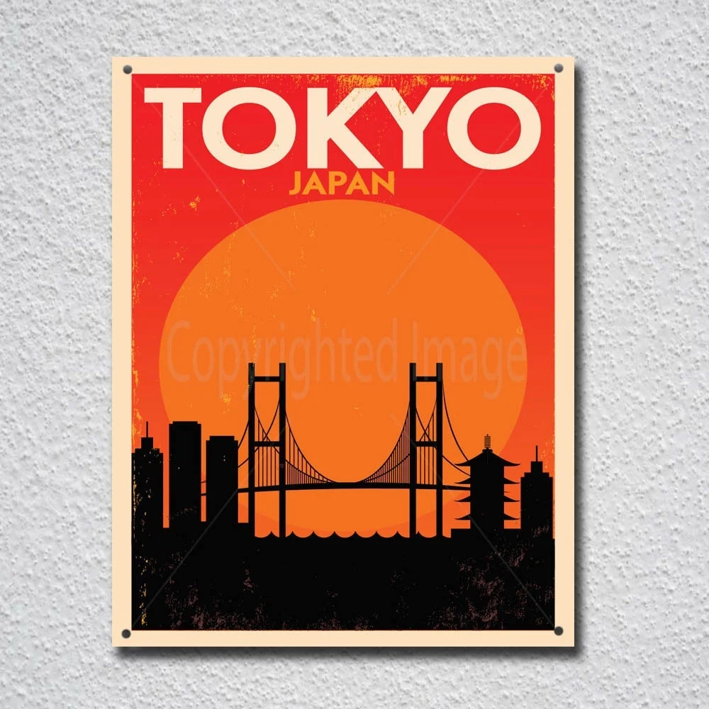 Tokyo Japan Travel Vintage Tin Sign Metal Sign Metal Poster Metal Decor Metal Painting Wall Sticker Wall Sign Wall Decor
Tokyo Japan Travel Vintage Tin Sign Metal Sign Metal Poster Metal Decor Metal Painting Wall Sticker Wall Sign Wall Decor