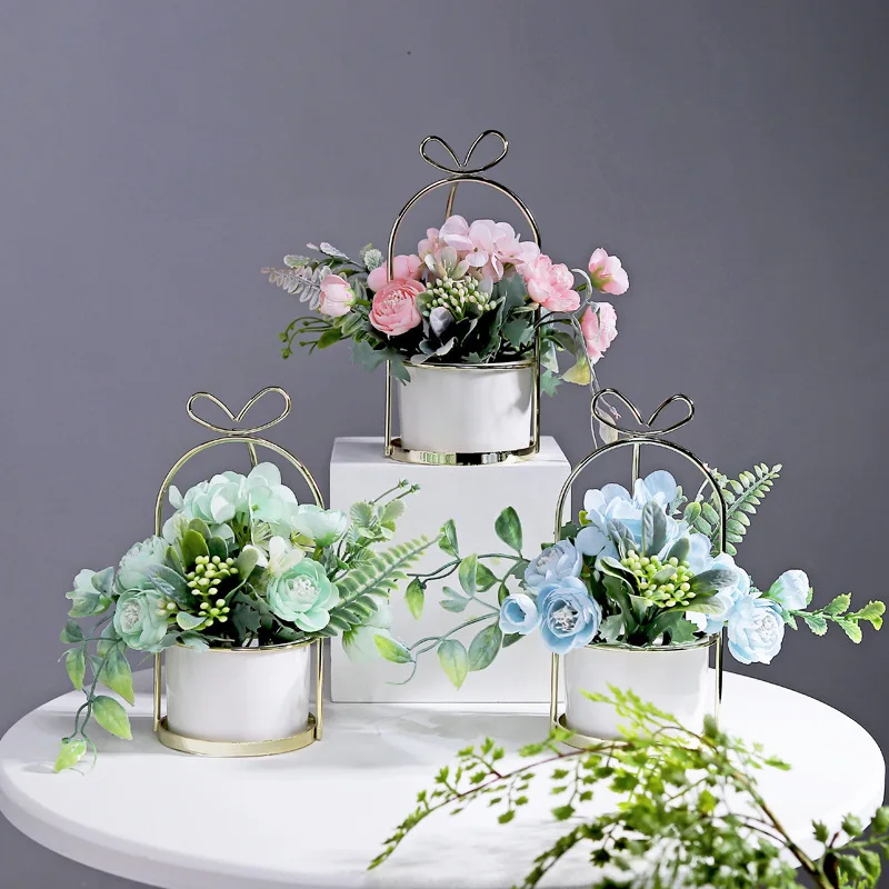 Nordic Light Luxury Artificial Flower Potted Ornaments Living Room Home Decorations Flower Fake Flower Pots
Nordic Light Luxury Artificial Flower Potted Ornaments Living Room Home Decorations Flower Fake Flower Pots