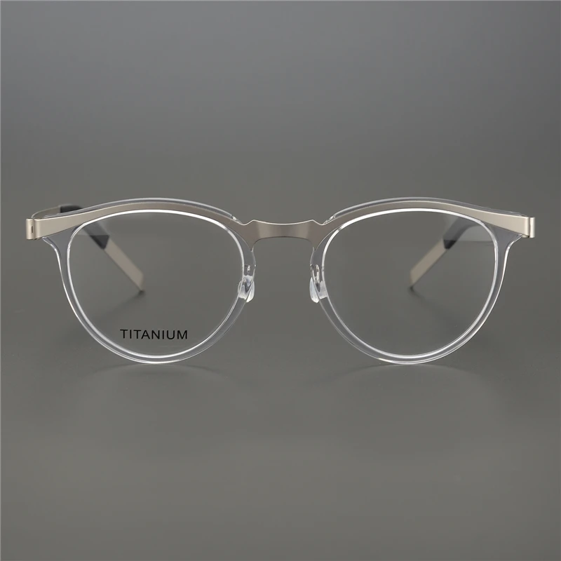 Denmark No Screw Vintage Transparent Computer Glasses Frame Women Men Round Eyewear Eye Glasses Optical Spectacle Eyeglass 9903
Denmark No Screw Vintage Transparent Computer Glasses Frame Women Men Round Eyewear Eye Glasses Optical Spectacle Eyeglass 9903