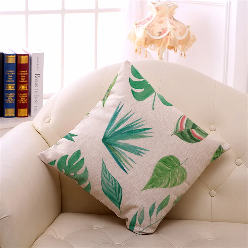 Simple Plant Printing Cotton Linen Pillowcase Green Leaves Peach Skin Office Sofa Cushion Cushion Wholesale
Simple Plant Printing Cotton Linen Pillowcase Green Leaves Peach Skin Office Sofa Cushion Cushion Wholesale