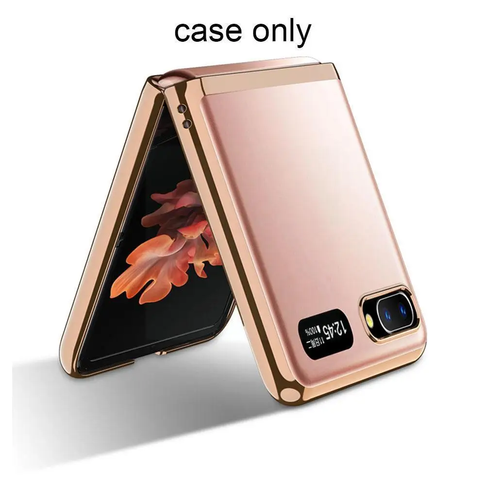 Transparent Folding Phone Case For Samsung Z Flip Shockproof Plating Cover Phone 3 Case Protective Frame F2M0
Transparent Folding Phone Case For Samsung Z Flip Shockproof Plating Cover Phone 3 Case Protective Frame F2M0