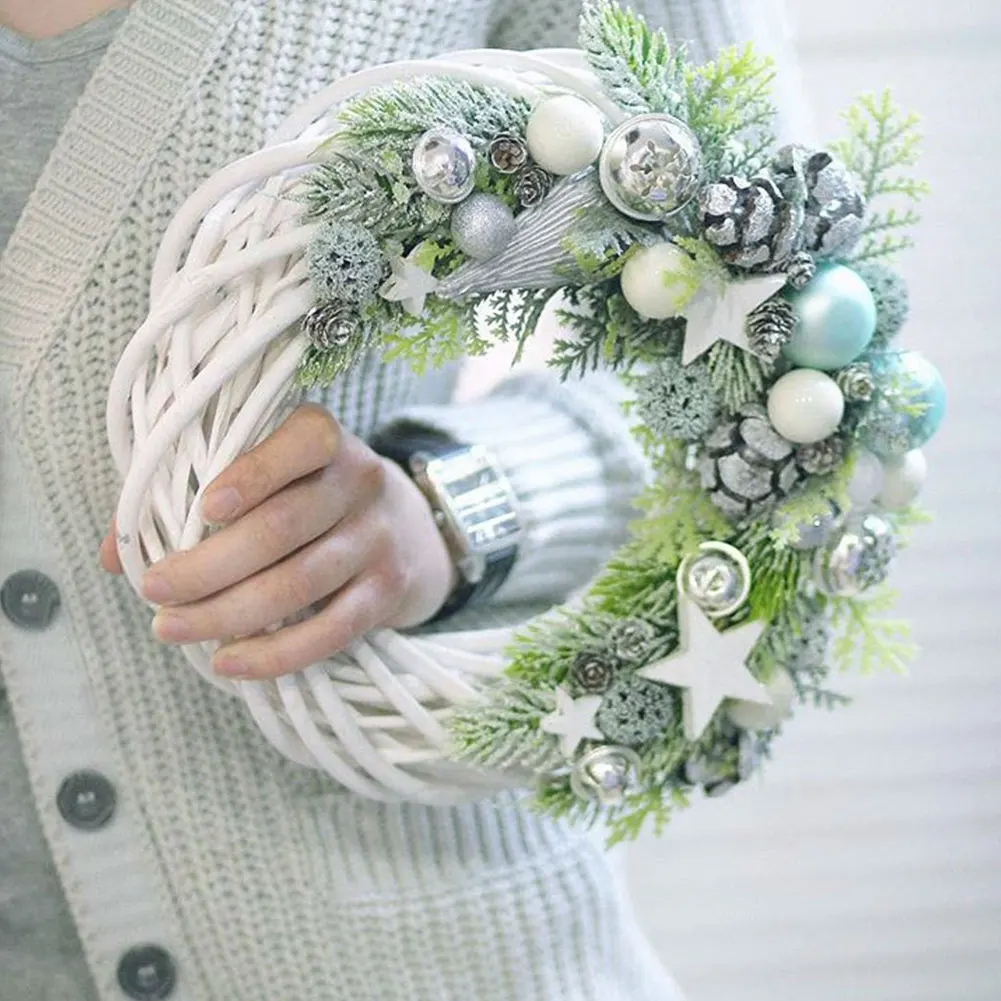 Wicker Wreath Decor Christmas Rattan Vine Ring Floral Hoop Natural Hanging Flower Crafts Home Party Decoration Craft Accessories
Wicker Wreath Decor Christmas Rattan Vine Ring Floral Hoop Natural Hanging Flower Crafts Home Party Decoration Craft Accessories