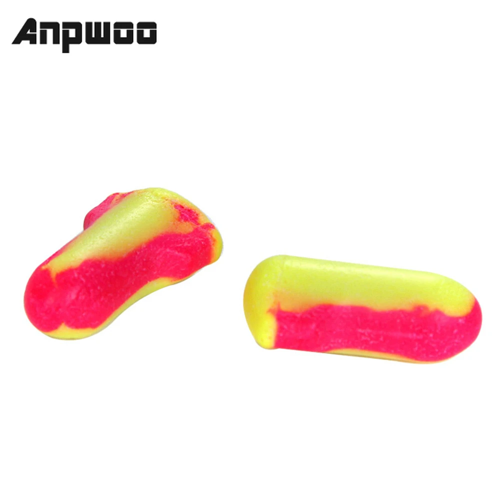 ANPWOO 10 пар затычек для ушей высококачественные пенопластовые затычки с защитой от