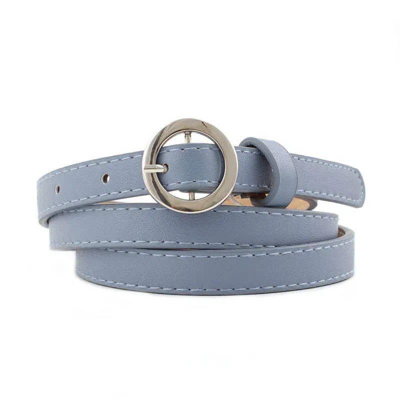 1.4PU ladies thin belt student decorative pants belt trend personality round buckle new small belt belt jeans
1.4PU ladies thin belt student decorative pants belt trend personality round buckle new small belt belt jeans