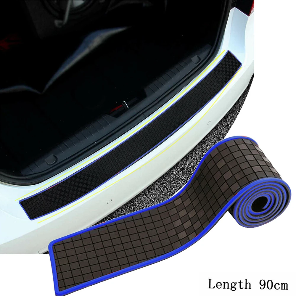 Car Trunk Door Sill Plate Protector Pad Cover Car Rear Bumper Guard Rubber Mouldings Pad Trim Cover Strip Car Styling 90*8cm NEW
Car Trunk Door Sill Plate Protector Pad Cover Car Rear Bumper Guard Rubber Mouldings Pad Trim Cover Strip Car Styling 90*8cm NEW