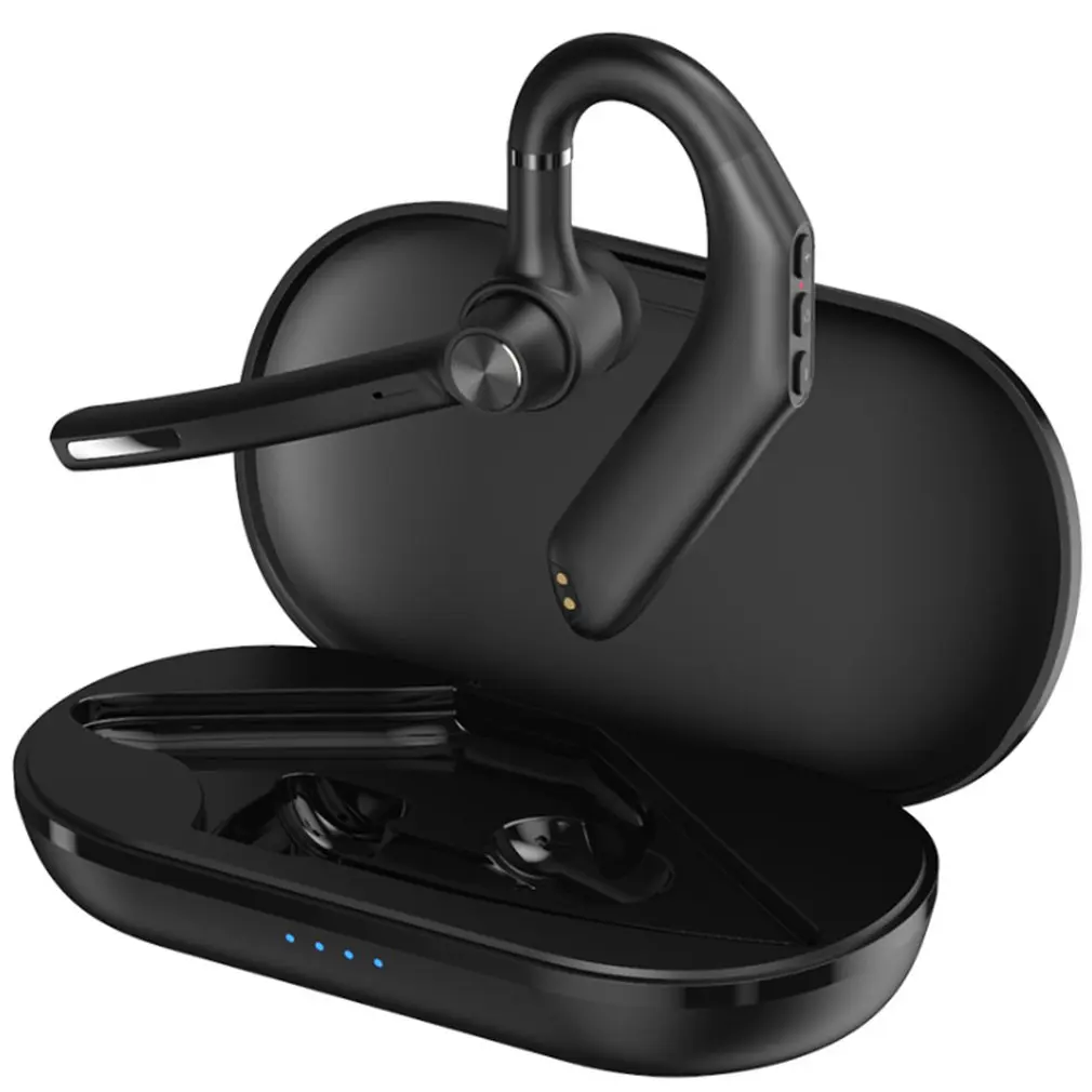Wireless Headset 48 Hours Play Time With 500mAh Charging Box Built-in Dual Microphone Noise Reduction Wireless Headset
Wireless Headset 48 Hours Play Time With 500mAh Charging Box Built-in Dual Microphone Noise Reduction Wireless Headset