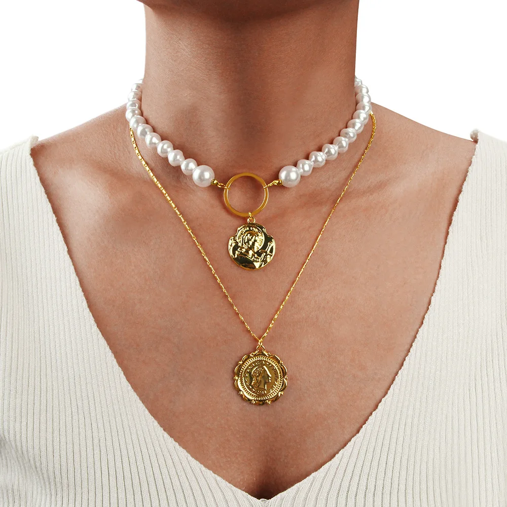 The new creative fashion a simple pictures multi-layer alloy pendant necklace female accessories wholesale
The new creative fashion a simple pictures multi-layer alloy pendant necklace female accessories wholesale