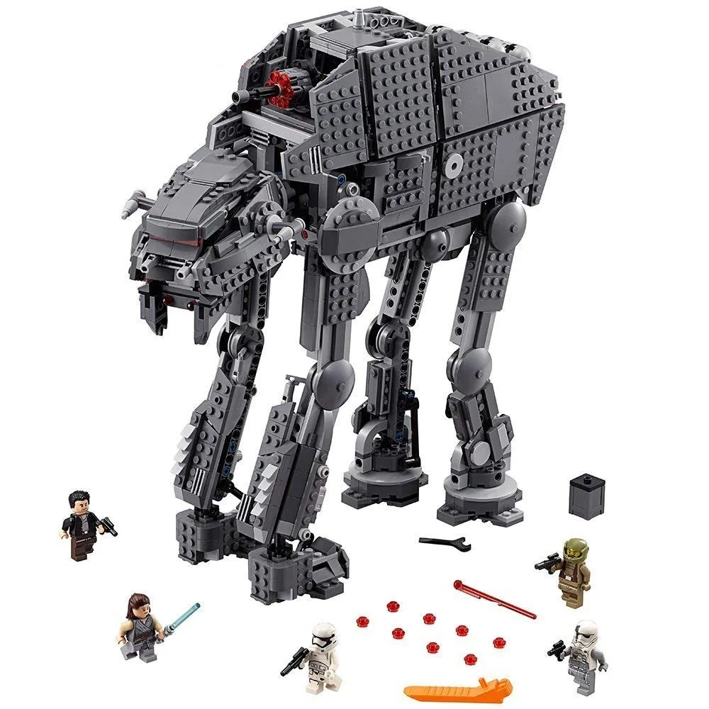 In stock Star &&&& Wars Series First Order Heavy Assault Walker Building Block Bricks Compatible Lepining 75189 gift Toys
In stock Star &&&& Wars Series First Order Heavy Assault Walker Building Block Bricks Compatible Lepining 75189 gift Toys