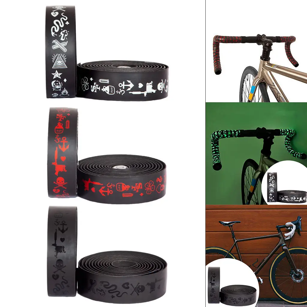 2Pcs Bike Handlebar Tape Comfortable Handle Bar Anti Slip Cycling Grip Wraps Belt for Road Mountain Drop Bars Accessories 
2Pcs Bike Handlebar Tape Comfortable Handle Bar Anti Slip Cycling Grip Wraps Belt for Road Mountain Drop Bars Accessories