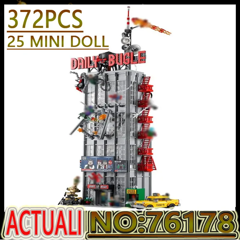 Hot Spider Daily Bugle Building Blocks Bricks Movie Series Office Street View Kid Christmas Toy Birthyday Gift 25 MINI Figures 
Hot Spider Daily Bugle Building Blocks Bricks Movie Series Office Street View Kid Christmas Toy Birthyday Gift 25 MINI Figures
