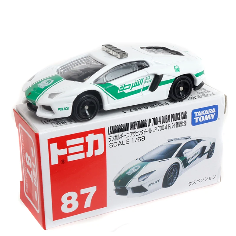 TOMY Diecasts & Toy Vehicles Lamborghini Aventador LP700-4 Dubai Police Alloy Car Diecast Model Car Toys for Children Kids Gift
TOMY Diecasts & Toy Vehicles Lamborghini Aventador LP700-4 Dubai Police Alloy Car Diecast Model Car Toys for Children Kids Gift