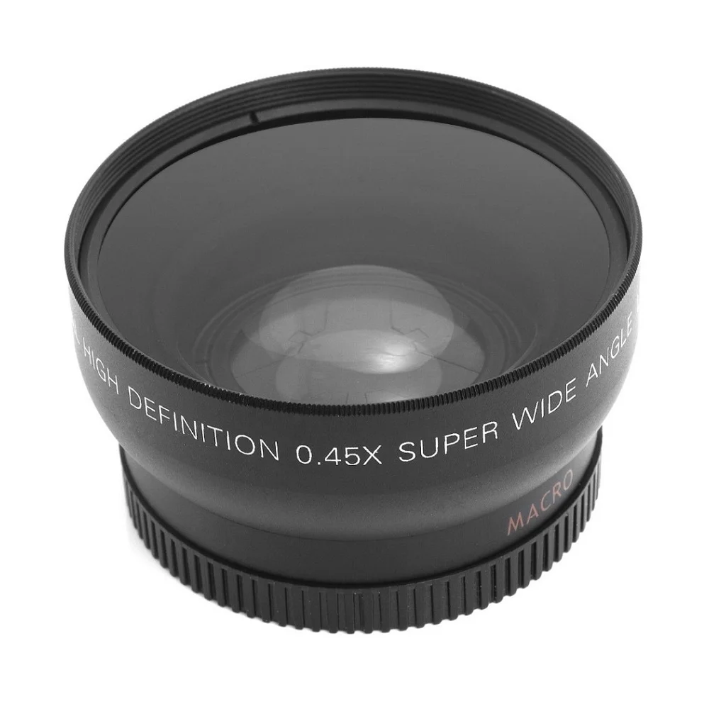 Mcoplus 49mm 58mm 52mm 52mm 0.45x Wide Angle Lens Macro Lens for Canon Nikon fuji Sony Panasonis Camera
Mcoplus 49mm 58mm 52mm 52mm 0.45x Wide Angle Lens Macro Lens for Canon Nikon fuji Sony Panasonis Camera