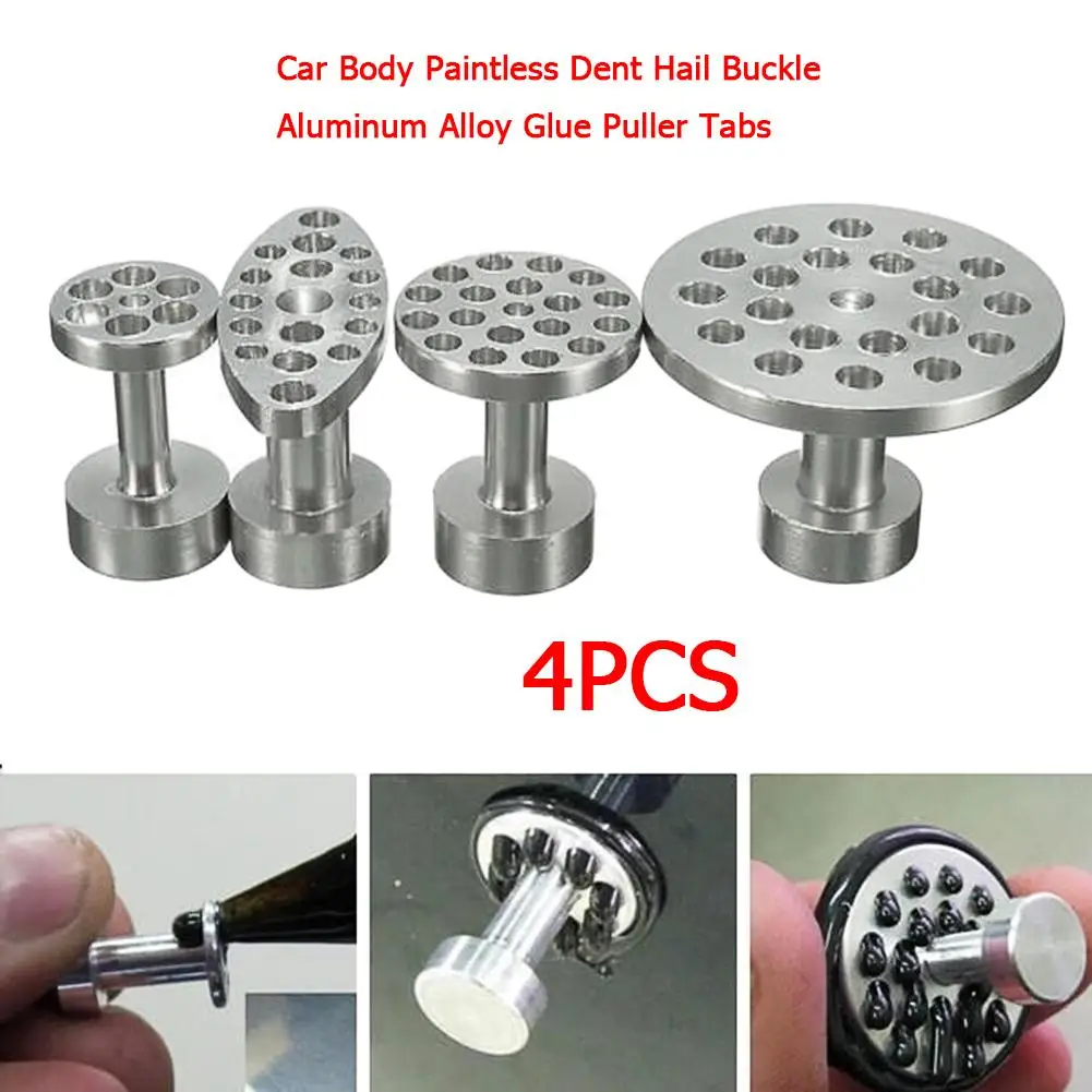 4pcs Car Body Paintless Dent Hail Buckle Aluminum Alloy Glue Puller Tabs Remover Automobile Repair Set Paint Dent Repair Tools
4pcs Car Body Paintless Dent Hail Buckle Aluminum Alloy Glue Puller Tabs Remover Automobile Repair Set Paint Dent Repair Tools