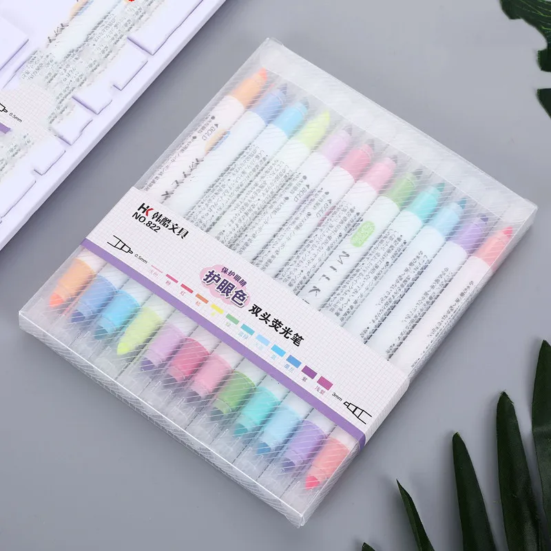 12 Pcs/set Japanese Milkliner Pens Milk liner Double Headed Fluorescent Pen Cute Art Highlighter Drawing Mark Pen Stationery
12 Pcs/set Japanese Milkliner Pens Milk liner Double Headed Fluorescent Pen Cute Art Highlighter Drawing Mark Pen Stationery