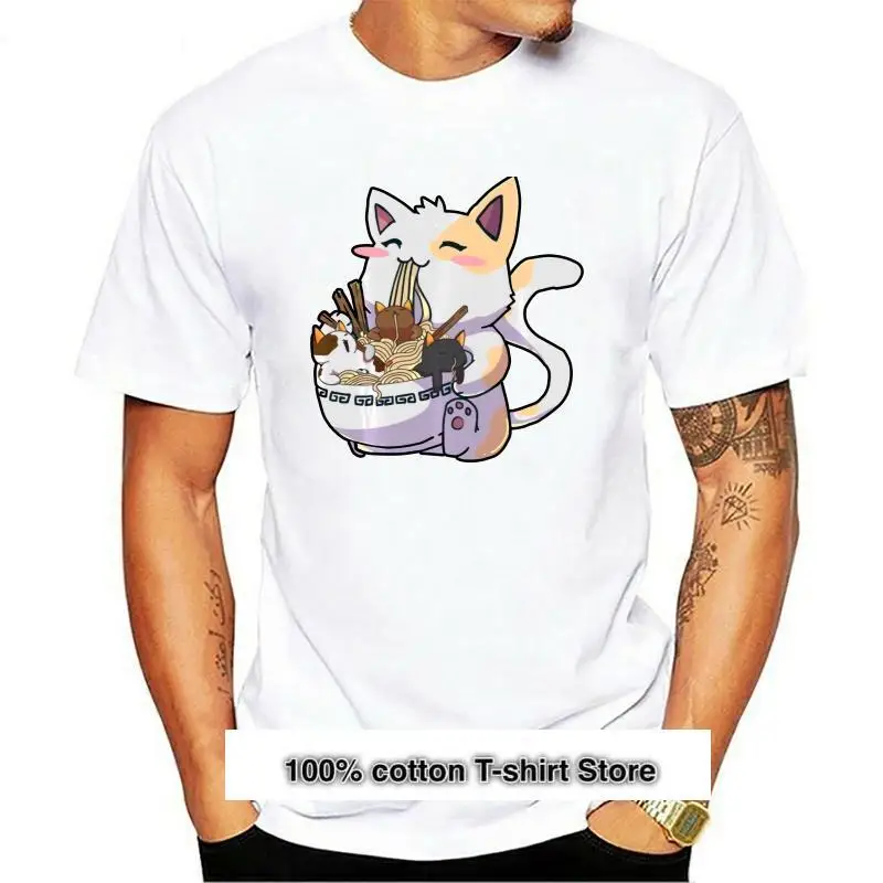 Nueva Kawaii gato Neko рамен Tazon de fideos japoneses camiseta negra M-3Xl gift personality camiseta
Nueva Kawaii gato Neko рамен Tazon de fideos japoneses camiseta negra M-3Xl gift personality camiseta