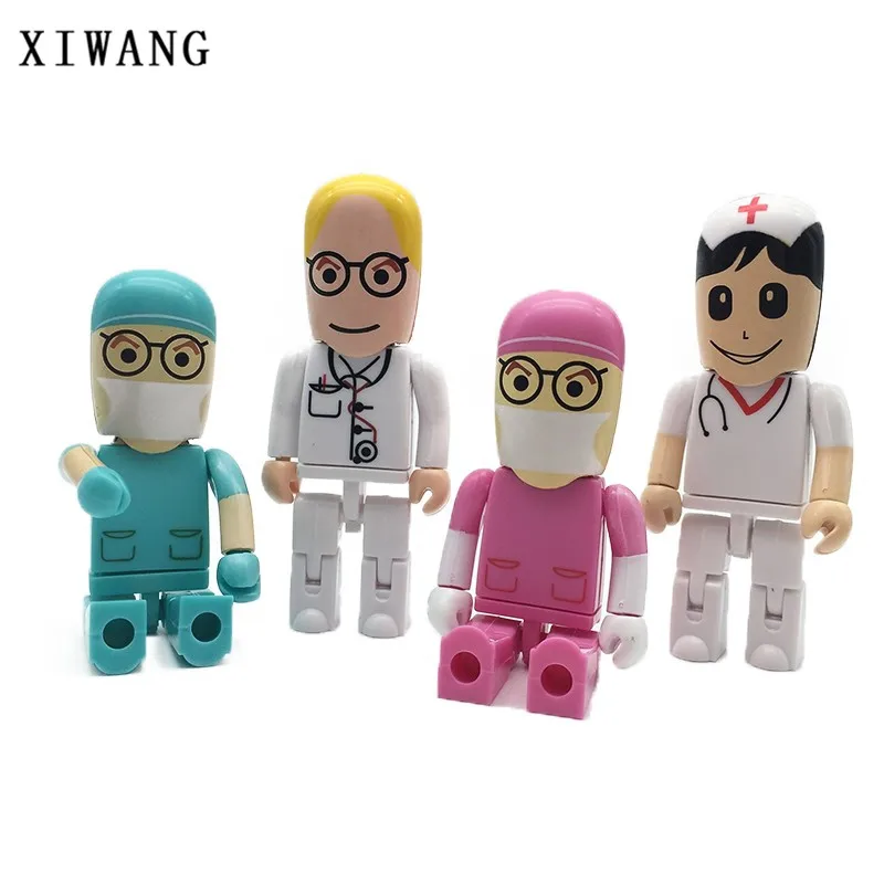 USB Flash drive Hospital Nurse Series Memory usb 2.0 8GB pen drive 16GB 32GB 64GB Cartoon Dentist Pendrive 128gb Free Shipping
USB Flash drive Hospital Nurse Series Memory usb 2.0 8GB pen drive 16GB 32GB 64GB Cartoon Dentist Pendrive 128gb Free Shipping