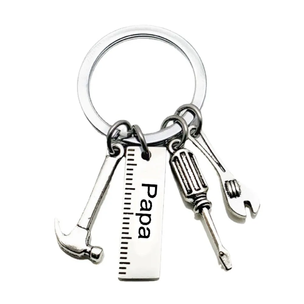 Daddy Keychain Tool keychain Birthday Gift Hammer Wrench Charm Keychain Father's Day Charm Grandpa Dad Uncle Gift
Daddy Keychain Tool keychain Birthday Gift Hammer Wrench Charm Keychain Father's Day Charm Grandpa Dad Uncle Gift