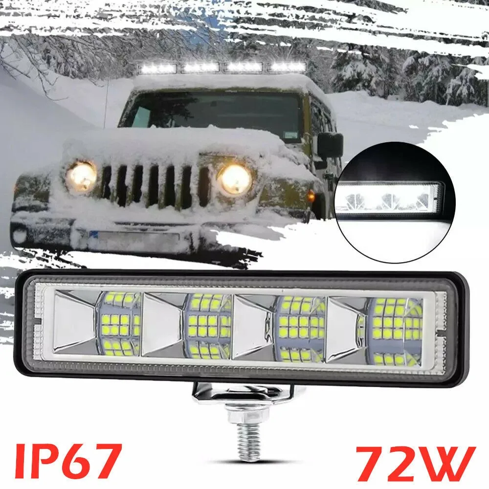 DXZ 72W Led Work Light Bar Spot Flood Combo Beam Offroad Fog Driving Lamp Car Daytime Running Lights Off-road Vehicle Headlights
DXZ 72W Led Work Light Bar Spot Flood Combo Beam Offroad Fog Driving Lamp Car Daytime Running Lights Off-road Vehicle Headlights