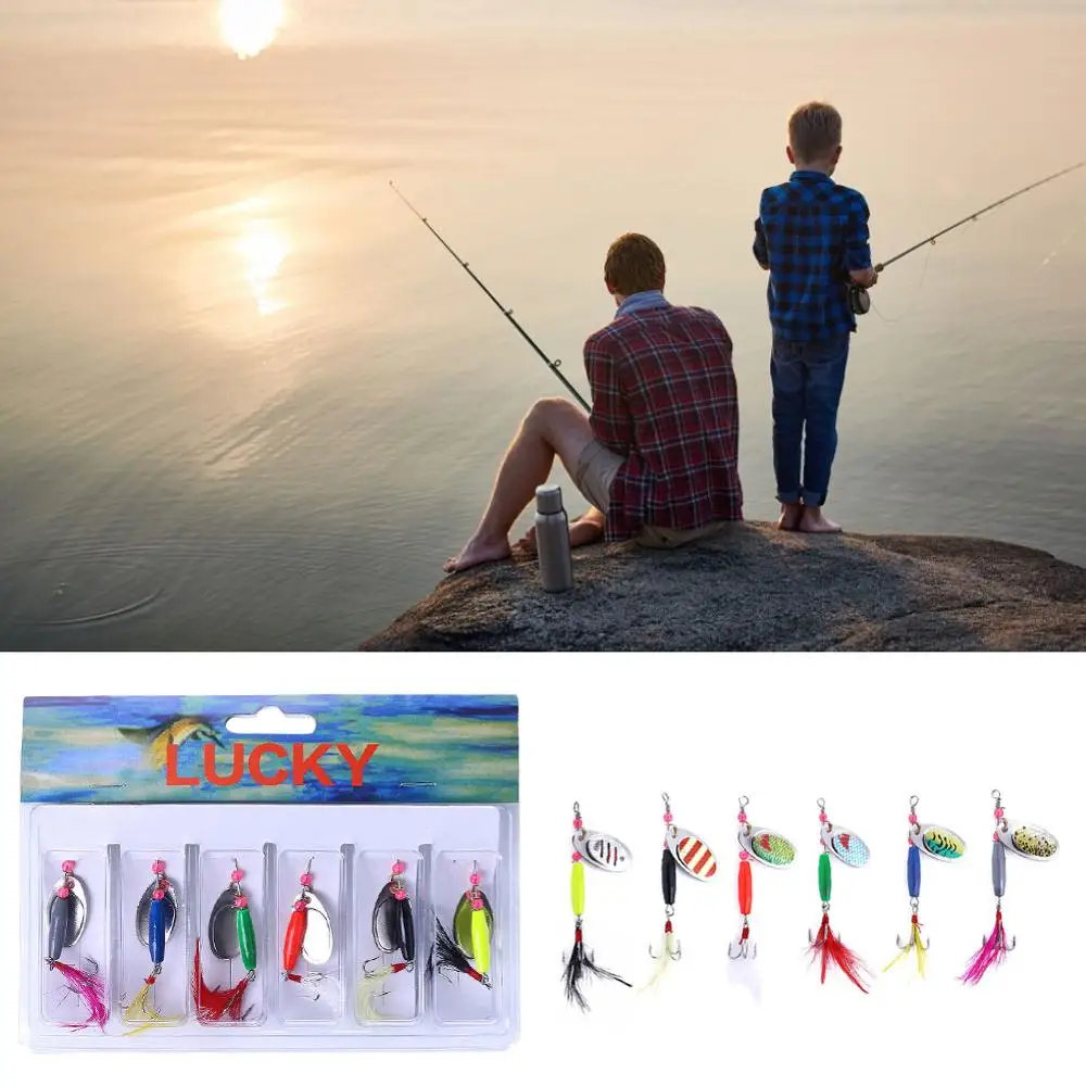 New Arrival Spinner Spoon Fishing Lures Hook Artificial Bait Metal Fishing Tackle Sequins Bait Boxes Bionic Artificial Bait
New Arrival Spinner Spoon Fishing Lures Hook Artificial Bait Metal Fishing Tackle Sequins Bait Boxes Bionic Artificial Bait