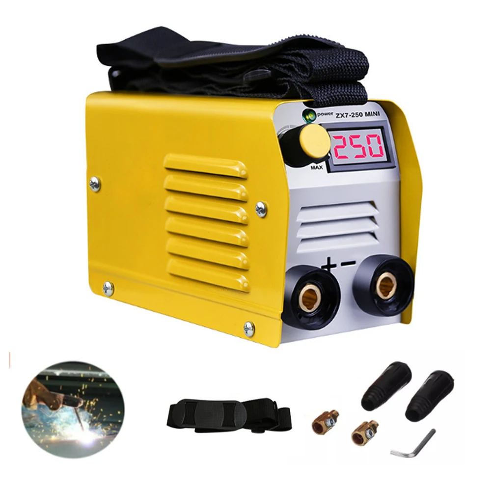 ZX7- 250 Mini Arc Welding Machines 220V IGBT DC Inverter ARC Welding Welder Can Adjust 20-250A Current Household Electric Welder
ZX7- 250 Mini Arc Welding Machines 220V IGBT DC Inverter ARC Welding Welder Can Adjust 20-250A Current Household Electric Welder