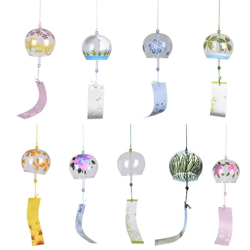 Christmas Japan Style Decor Glass Hanging Wind Chime Blessing Girls Home Decoration Accessories Crafts Wind Bells Office Pendant
Christmas Japan Style Decor Glass Hanging Wind Chime Blessing Girls Home Decoration Accessories Crafts Wind Bells Office Pendant