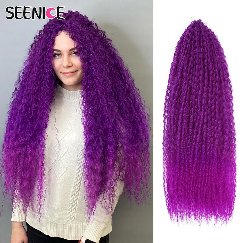 Crochet Hair Afro Curls Braiding Hair Extensions Synthetic African Braided Hair For Braids Kinky Curly Soft Ombre Blue Pink
Crochet Hair Afro Curls Braiding Hair Extensions Synthetic African Braided Hair For Braids Kinky Curly Soft Ombre Blue Pink