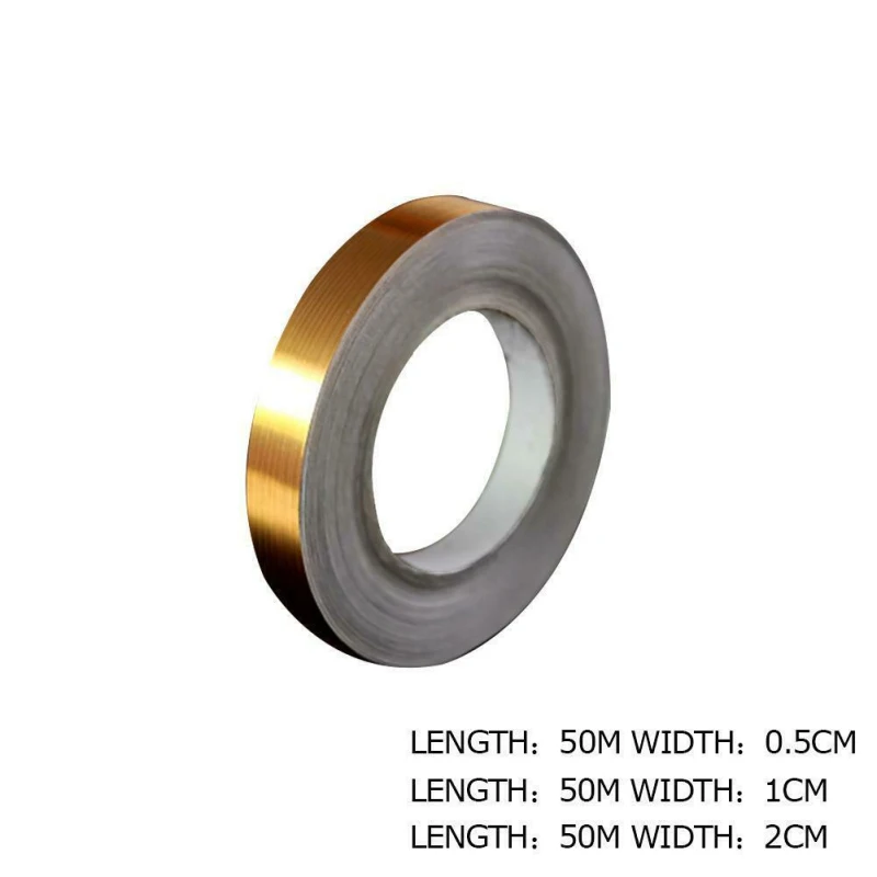 Floor tile tape, 0.5/1/2x5000cm, silver / gold, wall waterproof sealing tape, copper foil tape
Floor tile tape, 0.5/1/2x5000cm, silver / gold, wall waterproof sealing tape, copper foil tape